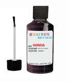 honda accord pirates black code nh605p touch up paint 1996 1999 Scratch Stone Chip Repair 