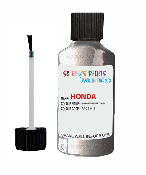 honda civic primrose mist code rp27m 5 touch up paint 1996 1999 Scratch Stone Chip Repair 