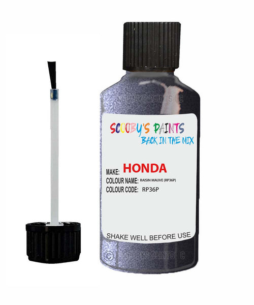 honda odyssey raisin mauve code rp36p touch up paint 2001 2003 Scratch Stone Chip Repair 