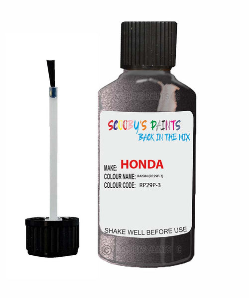 honda accord raisin code rp29p 3 touch up paint 1998 2000 Scratch Stone Chip Repair 