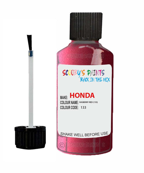 honda civic rasberry red code 133 touch up paint 1997 1997 Scratch Stone Chip Repair 