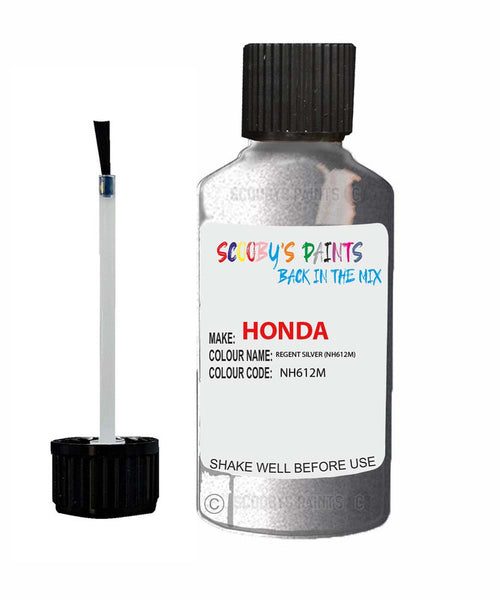 honda crv regent silver code nh612m touch up paint 2000 2006 Scratch Stone Chip Repair 