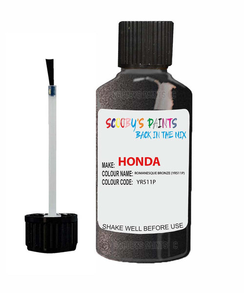 honda accord romanesque bronze code yr511p touch up paint 1996 1998 Scratch Stone Chip Repair 