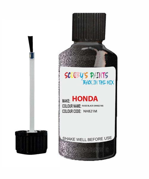 honda hrv ruse black code nh821m touch up paint 2014 2018 Scratch Stone Chip Repair 