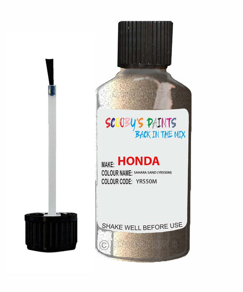 honda accord sahara sand code yr550m touch up paint 2003 2015 Scratch Stone Chip Repair 