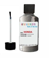 honda civic silver gray code nh83m touch up paint 1990 2004 Scratch Stone Chip Repair 