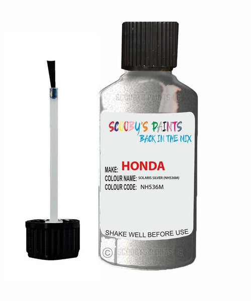 honda prelude solaris silver code nh536m touch up paint 1990 1995 Scratch Stone Chip Repair 