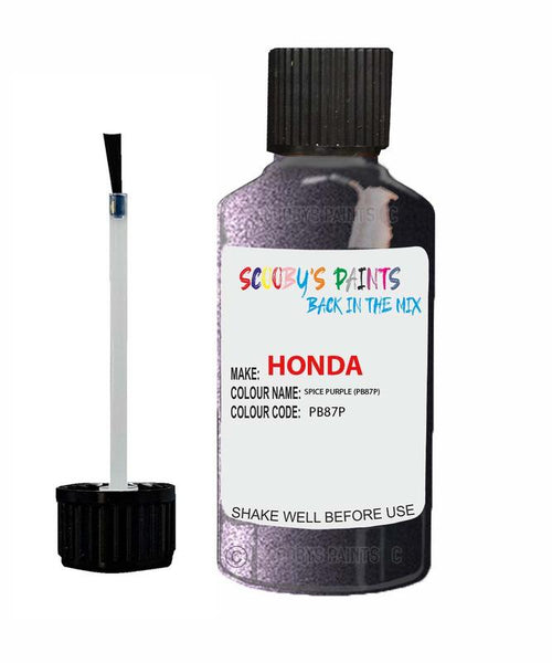 honda odyssey spice purple code pb87p touch up paint 2014 2018 Scratch Stone Chip Repair 