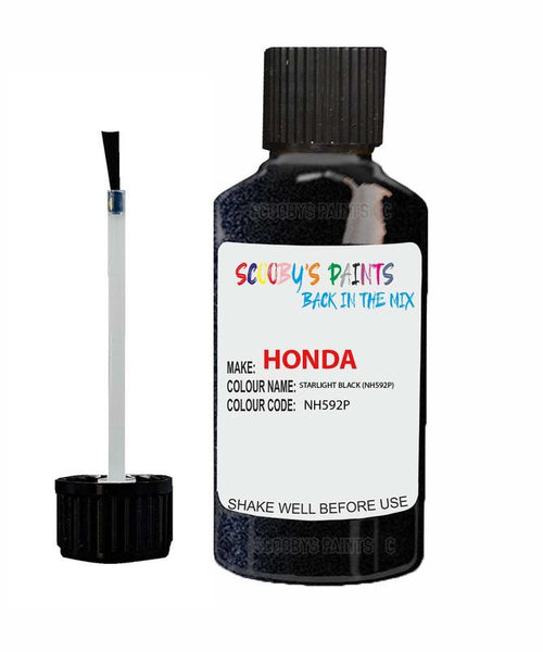 honda crv starlight black code nh592p touch up paint 1996 2004 Scratch Stone Chip Repair 