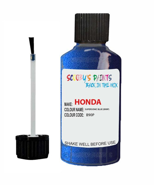 honda hrv supersonic blue code b90p touch up paint 1998 2003 Scratch Stone Chip Repair 