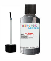 honda integra thunder gray code nh575m touch up paint 1994 2002 Scratch Stone Chip Repair 