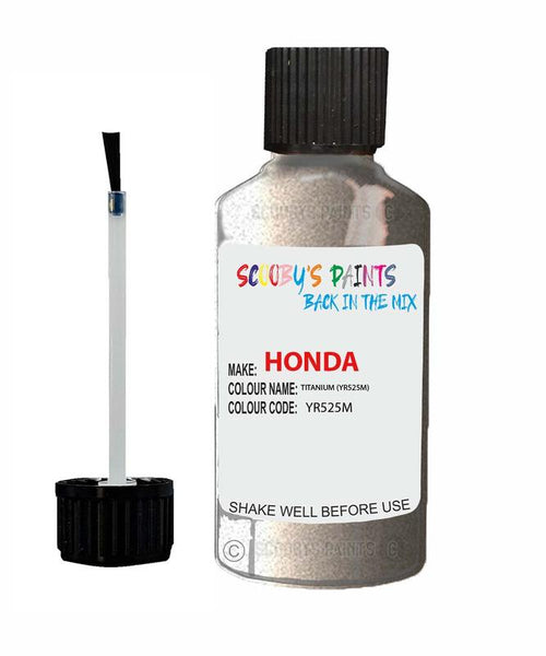 honda hrv titanium code yr525m touch up paint 1999 2009 Scratch Stone Chip Repair 