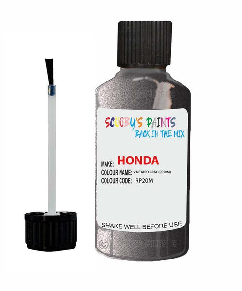 honda prelude vineyard gray code rp20m touch up paint 1991 1995 Scratch Stone Chip Repair 
