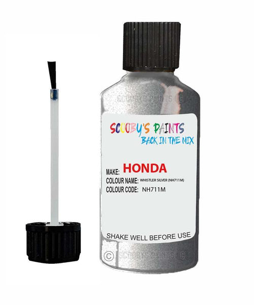 honda crv whistler silver code nh711m touch up paint 2007 2008 Scratch Stone Chip Repair 