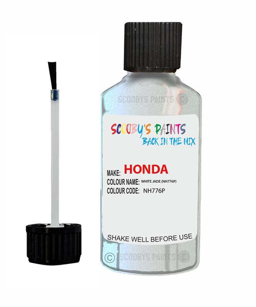 honda accord white jade code nh776p touch up paint 2010 2017 Scratch Stone Chip Repair 
