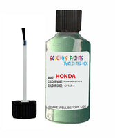 honda civic yellow green code gy16p 4 touch up paint 1996 1997 Scratch Stone Chip Repair 