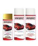 honda civic euro yellow y62p car aerosol spray paint with lacquer 2002 2003 With primer anti rust undercoat protection