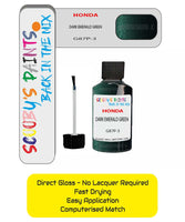 Paint For Honda Odyssey Dark Emerald Green G87P-3 Car Touch Up Paint Scratch Kit