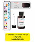 Paint For Honda Accord Deep Burgundy Yr564M Car Touch Up Paint Scratch Repair