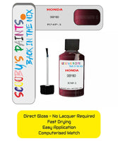 Paint For Honda Accord Deep Red R74P-3 Car Touch Up Paint Scratch Repair