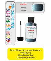 Paint For Honda Civic Grayish Blue B73M Car Touch Up Paint Scratch Repair