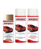 honda city light beige yr605m car aerosol spray paint with lacquer 2013 2016 With primer anti rust undercoat protection