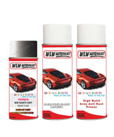 honda civic new quartz grey nh615m car aerosol spray paint with lacquer 1999 2007 With primer anti rust undercoat protection