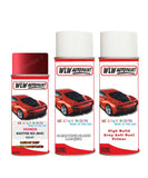 honda concerto nightfire red r84p car aerosol spray paint with lacquer 1990 1995 With primer anti rust undercoat protection