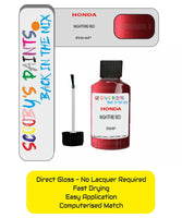 Paint For Honda Concerto Nightfire Red R84P Car Touch Up Paint Scratch Repair