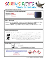 Paint For Honda Civic Dk Amethyst Pb74P Car Touch Up Paint Scratch Repair