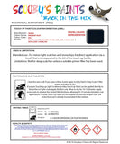 Paint For Honda Civic Midnight Blue B94 Car Touch Up Paint Scratch Repair