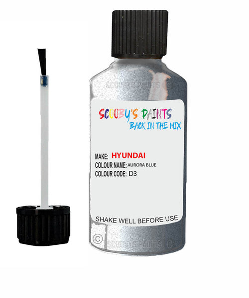 hyundai tucson aurora blue 2 code the touch up paint 2009 2015 Scratch Stone Chip Repair 