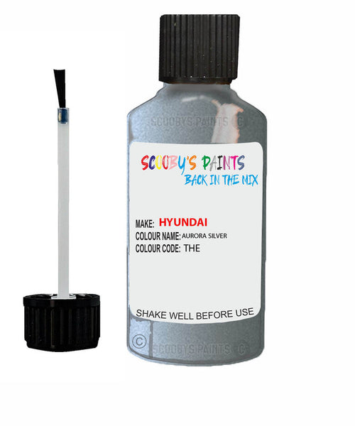 hyundai ioniq aurora silver code ts7 touch up paint 2016 2017 Scratch Stone Chip Repair 