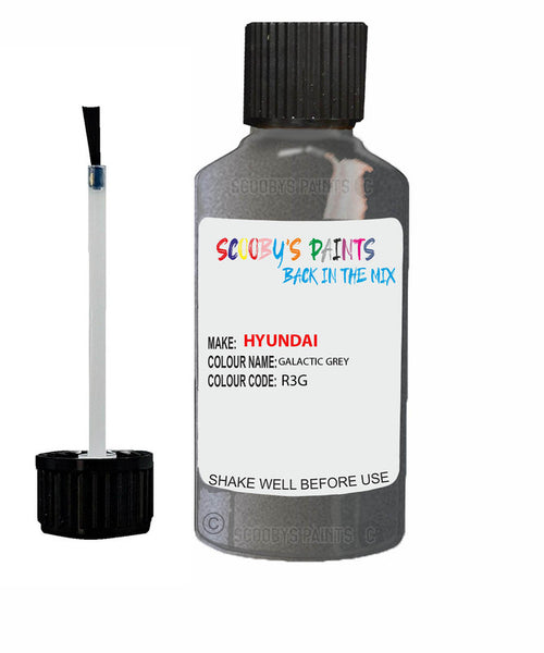 hyundai kona galactic grey code uys r3g touch up paint 2018 2019 Scratch Stone Chip Repair 
