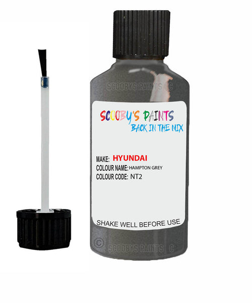 hyundai sonata hampton grey code nt2 touch up paint 2019 2019 Scratch Stone Chip Repair 