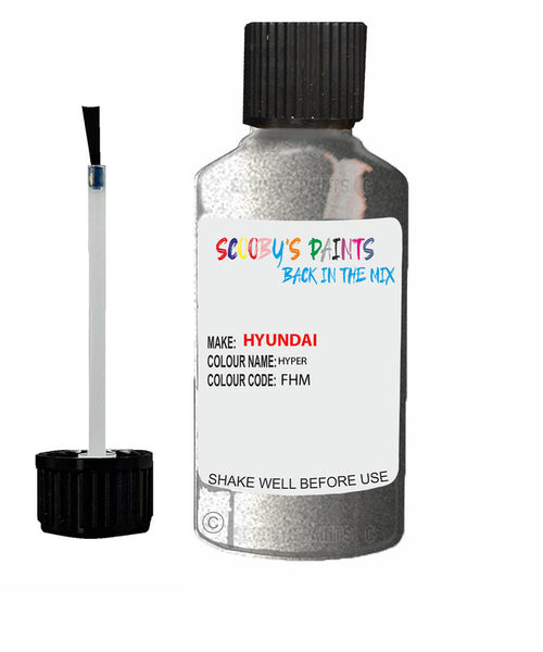 hyundai santa fe hyper code fhm nla p2s touch up paint 2009 2019 Scratch Stone Chip Repair 