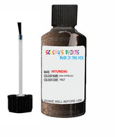 hyundai santa fe java espresso code yn7 yn9 touch up paint 2015 2019 Scratch Stone Chip Repair 