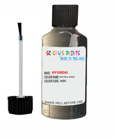 hyundai santa fe natural khaki code mbk 2h touch up paint 2006 2015 Scratch Stone Chip Repair 