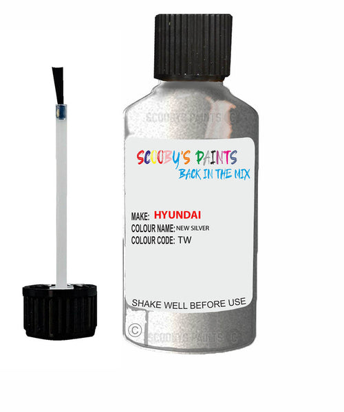 hyundai elantra new silver code tw touch up paint 2003 2013 Scratch Stone Chip Repair 