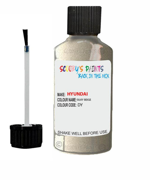 hyundai sonata silky beige code dy u2w sx touch up paint 2008 2014 Scratch Stone Chip Repair 
