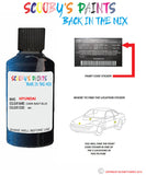 hyundai elantra dark navy blue code wn Scratch score repair paint 2003 2008