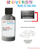 hyundai santa fe harbor gray code p3g Scratch score repair paint 2010 2014