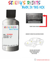 hyundai santa fe hyper code fhm nla p2s Scratch score repair paint 2009 2019