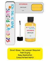 Paint For Hyundai Elantra Sunny Yellow Yy Car Touch Up Paint Scratch Repair