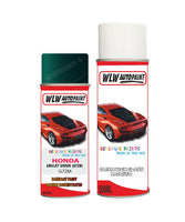 honda concerto amulet green g72m car aerosol spray paint with lacquer 1991 1995Body repair basecoat dent colour