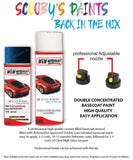 honda crv adriatic blue b74p car aerosol spray paint with lacquer 1996 2003