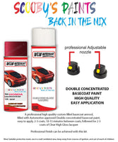 honda civic beaujolais red r89p car aerosol spray paint with lacquer 1992 1998