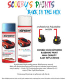 honda civic comet blue b81m car aerosol spray paint with lacquer 1997 2002