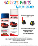 honda civic dark bright blue b529p 5 car aerosol spray paint with lacquer 2004 2008