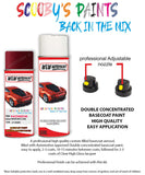 honda civic hpm red heart 2148m car aerosol spray paint with lacquer 2003 2005